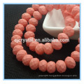 New colors 8*6mm rondelle glass beads, bead treasure